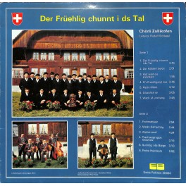 CD-Kopie von Vinyl: Chörli Zollkofen - Der Früehlig chunnt i ds Tal