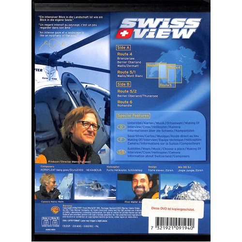 Occ. DVD SwissView 2 - Flug über die Schweiz, bekannt aus SF2