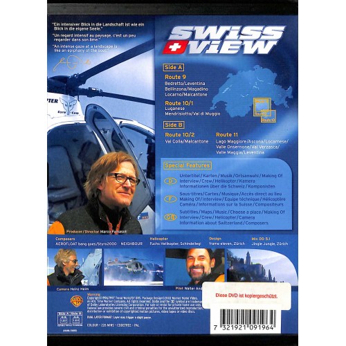 Occ. DVD SwissView 4 - Flug über die Schweiz, bekannt aus SF2
