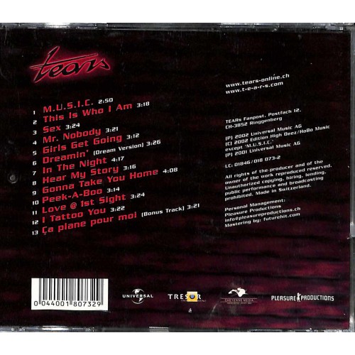 Occ. CD En Rouge - Tears