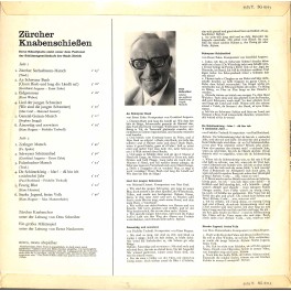 CD: Zürcher Knabenschiessen - Zürcher Knabenchor, Ein Grosses Militärspiel - 1967 CD: Zürcher Knabenschiessen - Zürcher Knabenchor, Ein Grosses Militärspiel - 1967