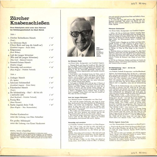 CD: Zürcher Knabenschiessen - Zürcher Knabenchor, Ein Grosses Militärspiel - 1967
