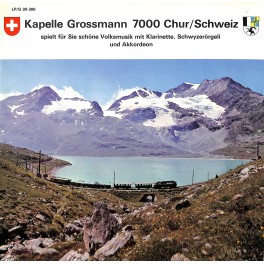 LP Vinyl: Kapelle Grossmann 7000 Chur spielt für Sie - G-30-200