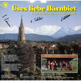 CD-Kopie von Vinyl: SQ Vom Frienisbärg, Jodelduett Elisabeth Tröhler - Andreas Schären – Üses Liebe Bärnbiet