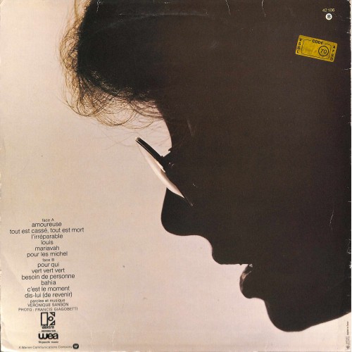 CD-Kopie von Vinyl: Veronique Sanson - Veronique Sanson - 1972