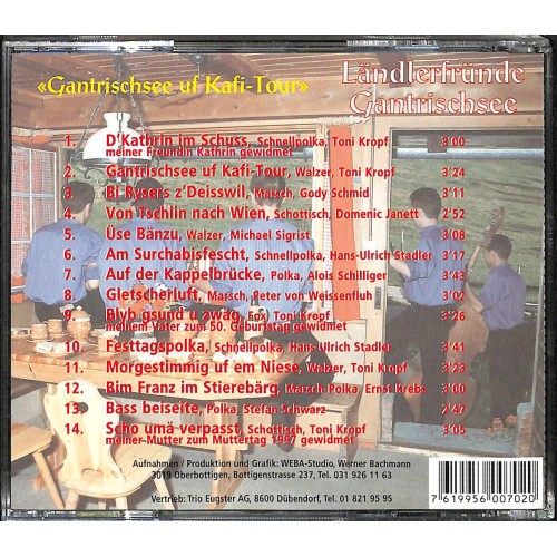 CD Gantrischsee uf Kafi-Tour - Ländlerfründe Gantrischsee