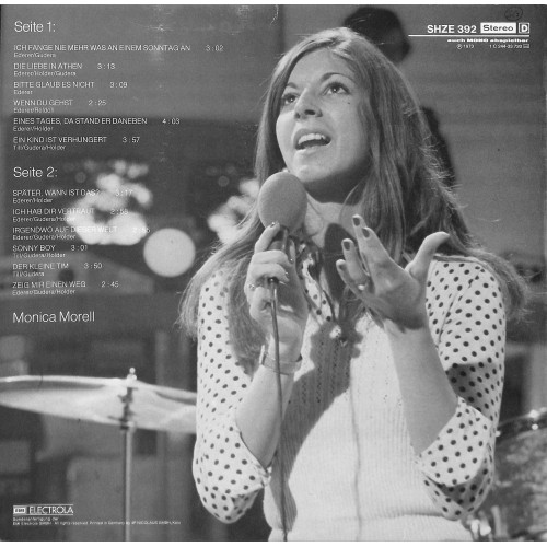 LP + CD: Monica Morell - Später, wann ist das?  1973