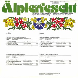 CD-Kopie von Vinyl: Älplerfescht - diverse - 1973 CD-Kopie von Vinyl: Älplerfescht - diverse - 1973