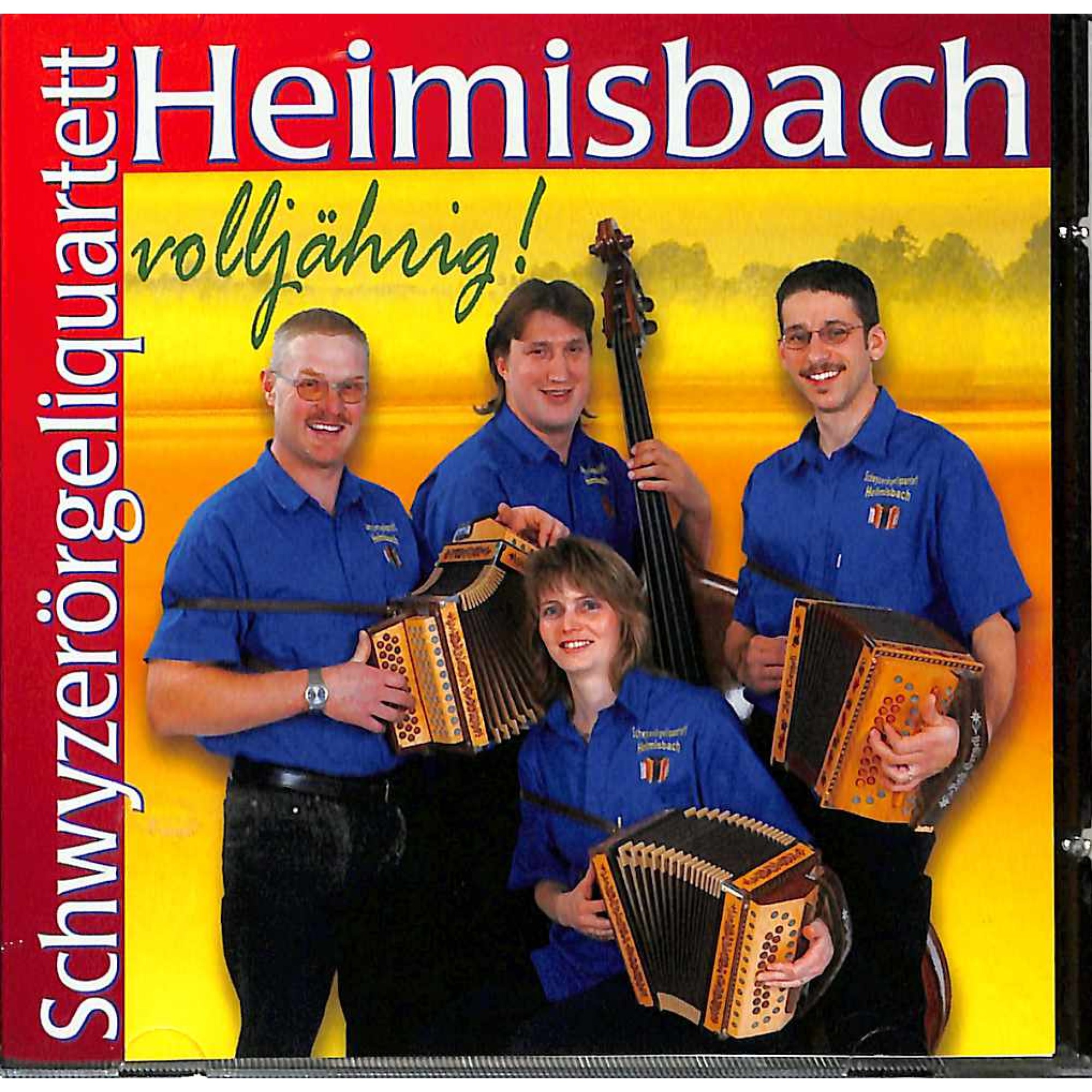 CD Volljährig! - Schwyzerörgeli-Quartett Heimisbach CD Volljährig! - Schwyzerörgeli-Quartett Heimisbach
