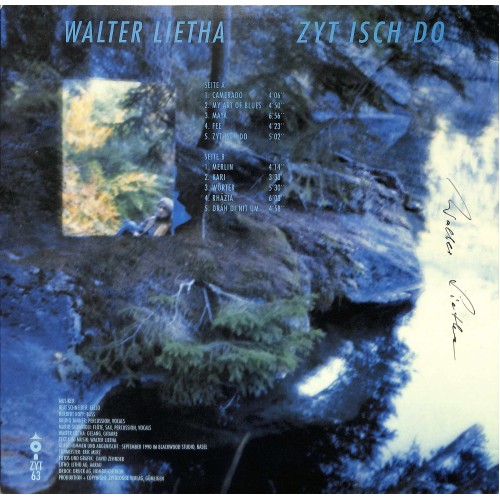 LP: Zyt isch do - Walter Lietha (NEU) - signiert