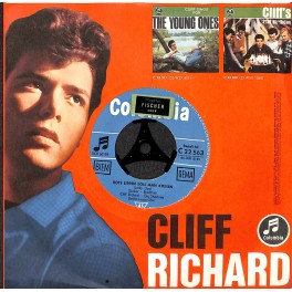 Single Vinyl: Cliff Richard - Rote Lippen soll man küssen + Let's make a memory