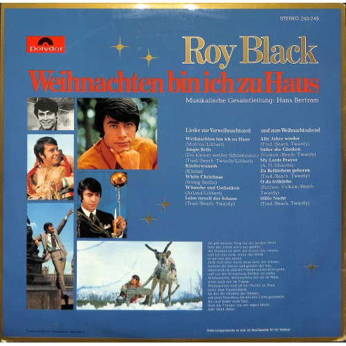 CD + LP: Roy Black - Weihnachten bin ich zu Haus