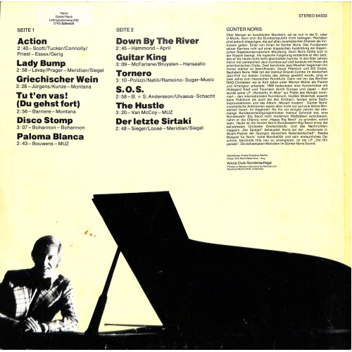 CD + LP: Günter Noris Sound - Die Hitparade  -1975