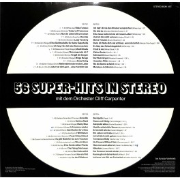 CD + LP: Orchester Cliff Carpenter - 56 Super-Hits in Stereo - 2LPs
