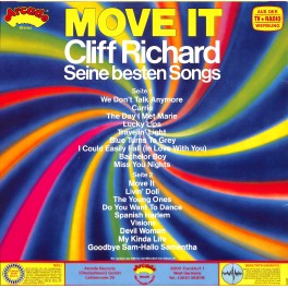 CD + LP: Cliff Richard - Move it - Seine besten Songs  -1980