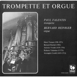 CD + LP: Paul Falentin & Bernard Heiniger - Trompete et Orgue - signiert