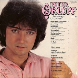CD + LP: Peter Orloff - Immer wenn ich Josy seh' - 1978