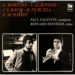 CD + LP: Paul Falentin & Bernard Heiniger - Pieces pour Trompette et Orgue - signiert
