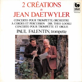 CD + LP: Paul Falentin - 2 Créations de Jean Daetwyler - signiert