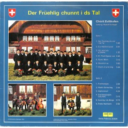 CD-Kopie von Vinyl: Chörli Zollikofen - Der Früehlig chunnt i ds Tal
