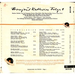 Single EP: Caterina Valente Silvio Francesco Peter Alexander - Bonjour Kathrin Folge 1 Single EP: Caterina Valente Silvio Francesco Peter Alexander - Bonjour Kathrin Folge 1