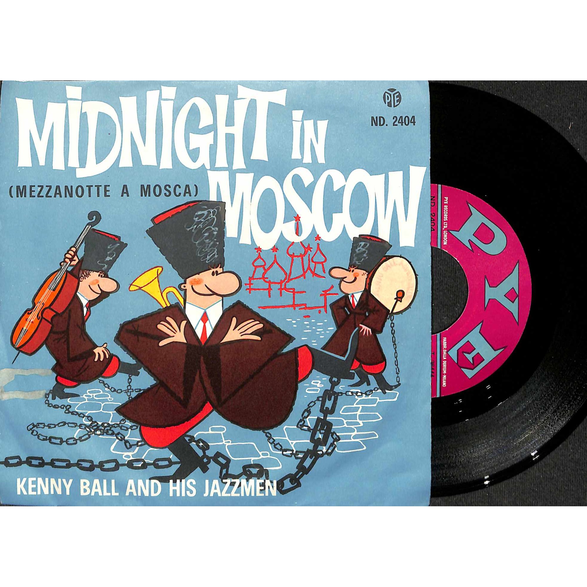 Single Vinyl: Kenny Ball and his Jazzmen - Midnight in Moscow Single Vinyl: Kenny Ball and his Jazzmen - Midnight in Moscow
