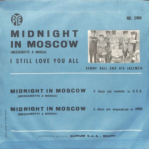Single Vinyl: Kenny Ball and his Jazzmen - Midnight in Moscow