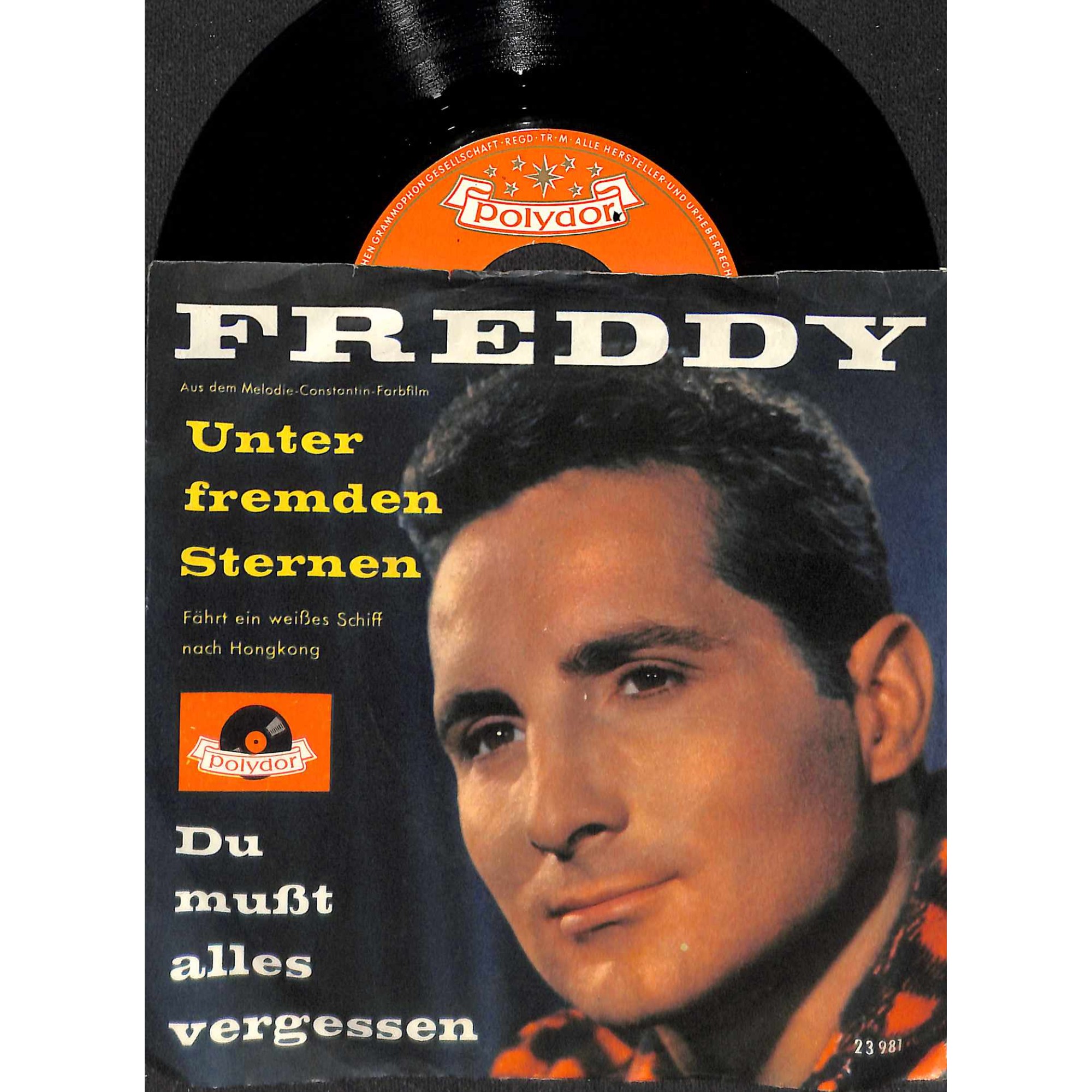 Single Vinyl: Freddy - Unter fremden Sternen Single Vinyl: Freddy - Unter fremden Sternen