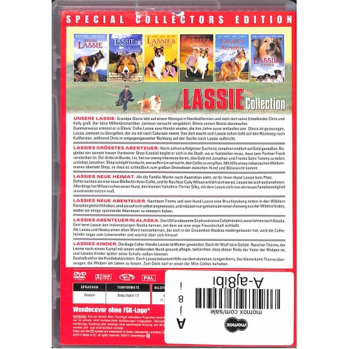 DVD Lassie - Collection 1  (6 Filme auf 2 DVDs)
