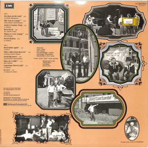 CD-Kopie von Vinyl: The Jackys - Country - 1981