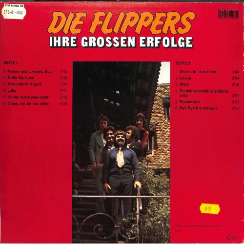 CD + LP:  Die Flippers - Ihre grossen Erfolge - 1976