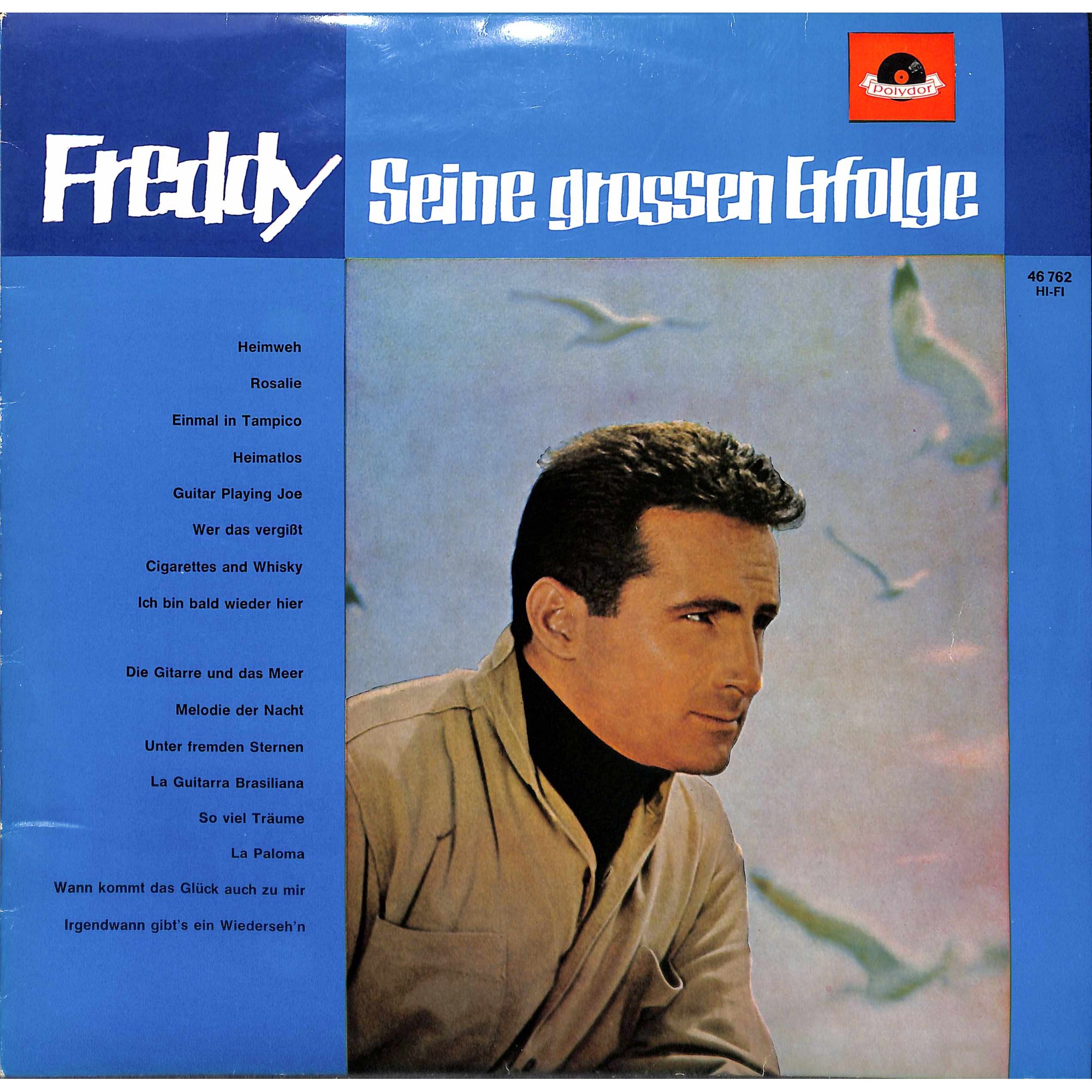 CD + LP: Freddy - Seine grossen Erfolge - 1965 CD + LP: Freddy - Seine grossen Erfolge - 1965