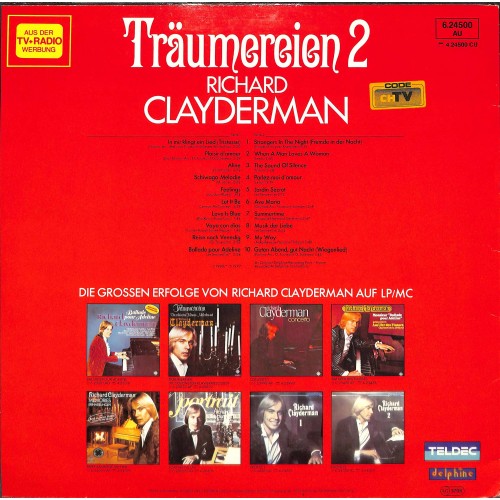 CD + LP: Richard Clayderman - Träumereien 2