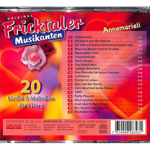 CD Annemarieli - Fricktaler Musikanten