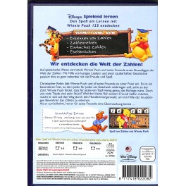 DVD Winni Puuh 123 - Walt Disney - Deutsch, Italienisch und Englisch