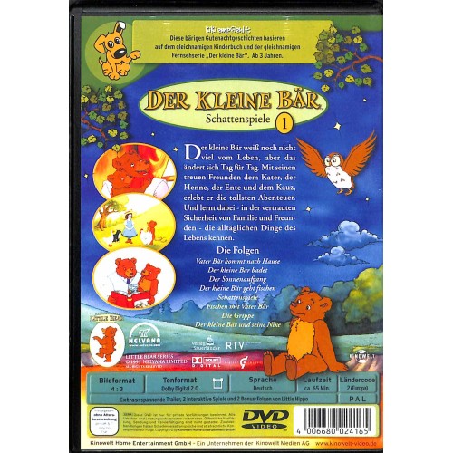 DVD Der klein Bär auf Entdeckungstour - 2 DVD-Box - Deutsch