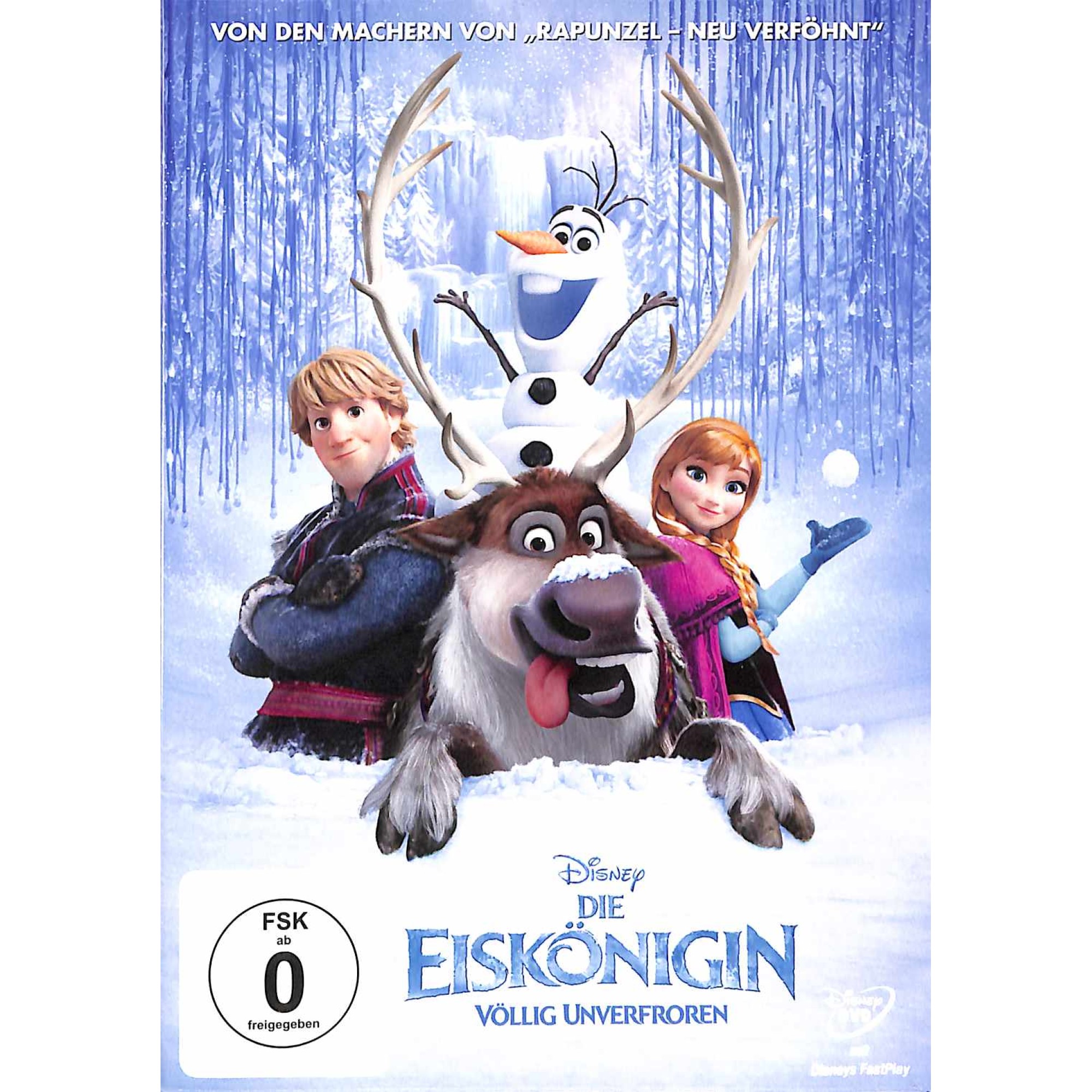 DVD Die Eiskönigin - Walt Disney - Völlig unververfroren - Deutsch DVD Die Eiskönigin - Walt Disney - Völlig unververfroren - Deutsch