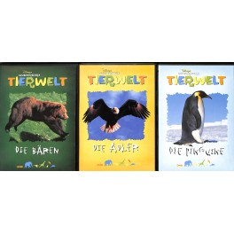 DVD Disney's wunderbare Tierwelt - Die Bären, Die Adler, Die Pinguine - 3 DVDs
