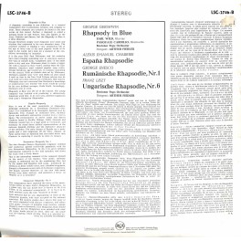 CD + LP: Boston Pops/Arthur Fiedler - Rhapsody