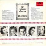 CD + LP: Die Csárdás Fürstin - Frau Luna - 1967