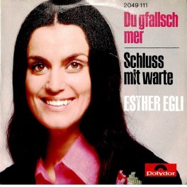 Occ. Single Vinyl: Dorado - Esther Egli - Du gfallsch mer