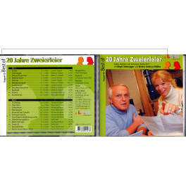 CD-Kopie: Best of 20 Jahre Zweierleier - Birgit Steinegger & Walter A. Müller