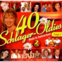 CD 40 Schlager Oldies - diverse, Doppel-CD