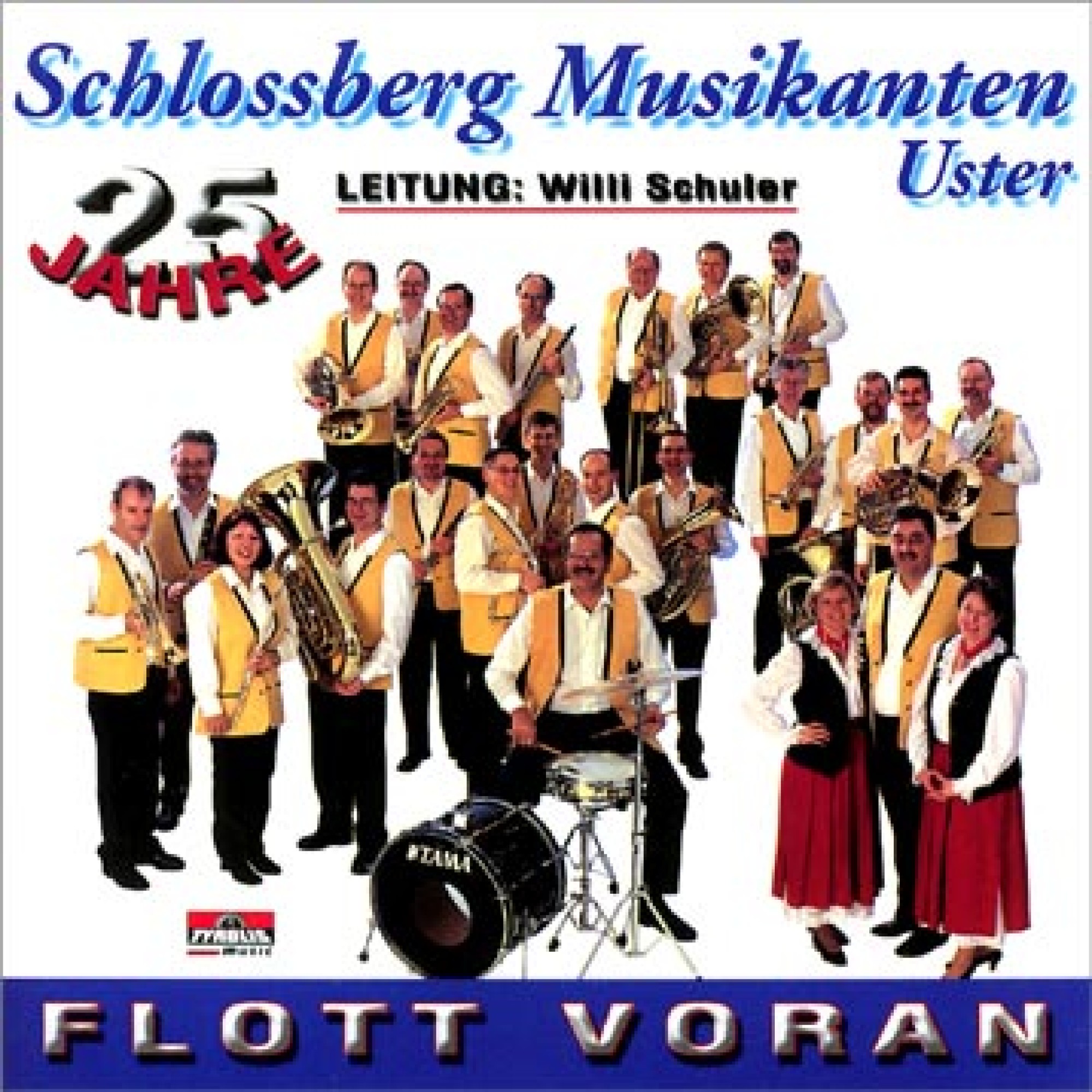 CD Flott voran, 25 Jahre Schlossberg Musikanten Uster CD Flott voran, 25 Jahre Schlossberg Musikanten Uster