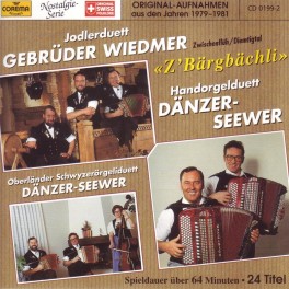 CD Z'Bärgbächli - HD Dänzer-Seewer,JD Gebrüder Wiedmer