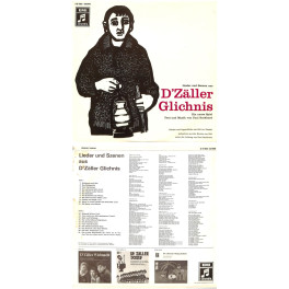 Occ. LP Vinyl: D'Zäller Glichnis - Original unter Leitung Paul Burkhard