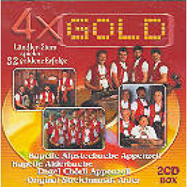 CD 4xGold - Alpsteebuebe, Alderbuebe, Engel Doppel-CD