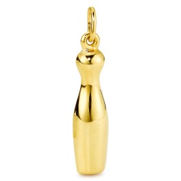 Schmuck: Anhänger 375/9 K Gelbgold Kegel