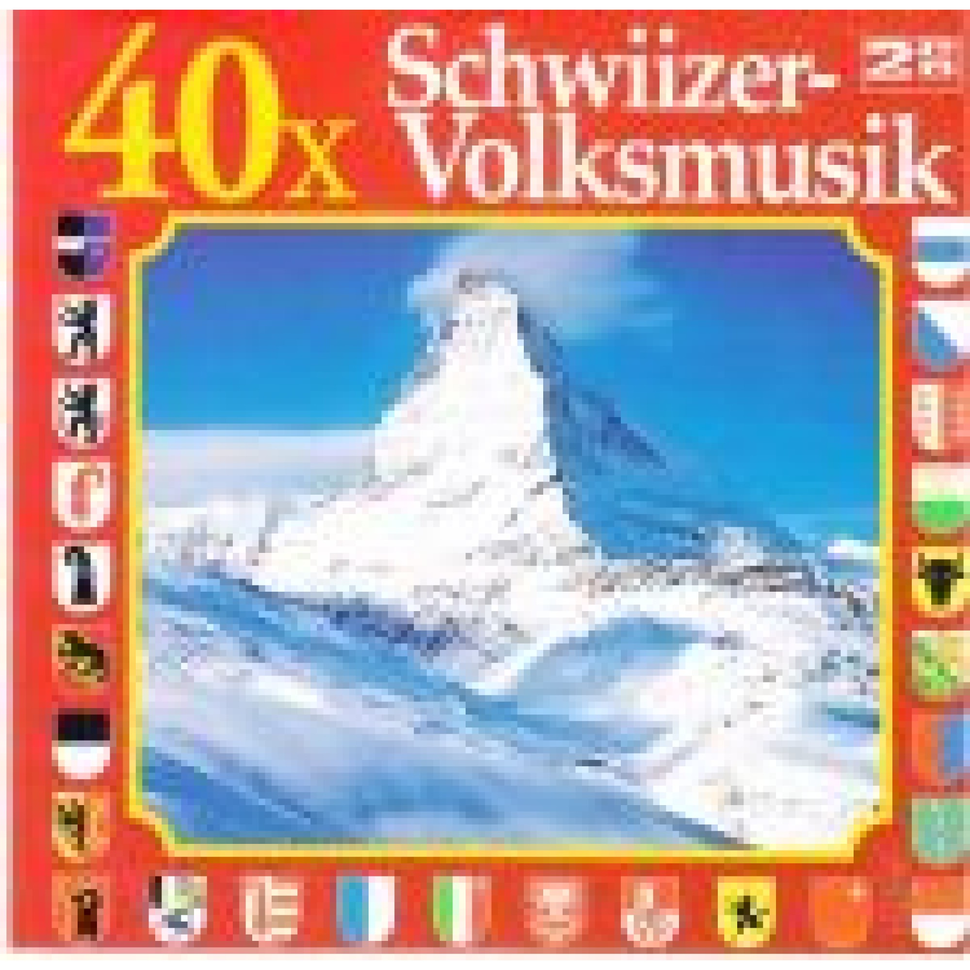 CD 40 x Schwiizer Volksmusik - diverse 2CD CD 40 x Schwiizer Volksmusik - diverse 2CD