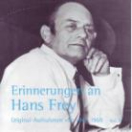 CD Erinnerungen an Hans Frei 2
